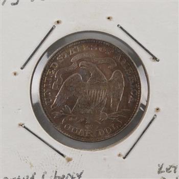 1873-CC Liberty Seated Silver Quarter