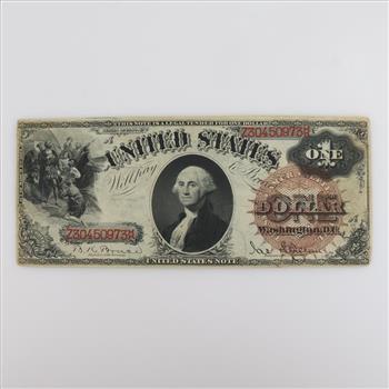 1880 US $ 1 Large Note Fr.29 