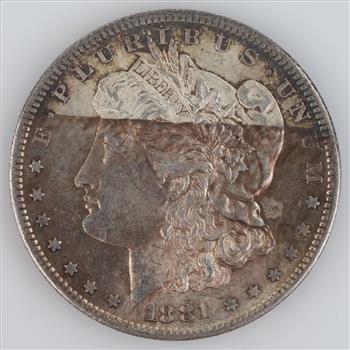 1881-S US Morgan Silver Dollar