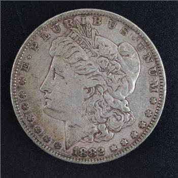 1882 US Morgan Silver Dollar