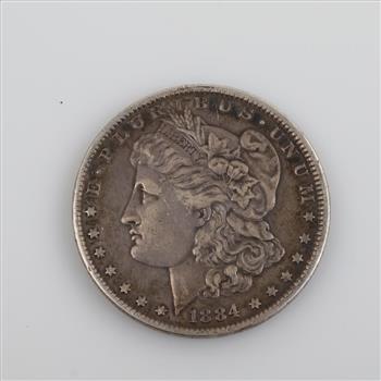 1884 Morgan Silver Dollar