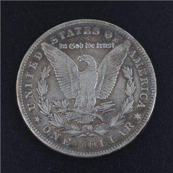 1884 US Morgan Silver Dollar