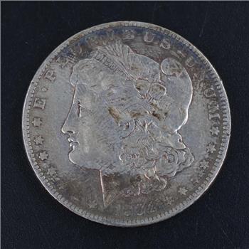 1884 US Morgan Silver Dollar