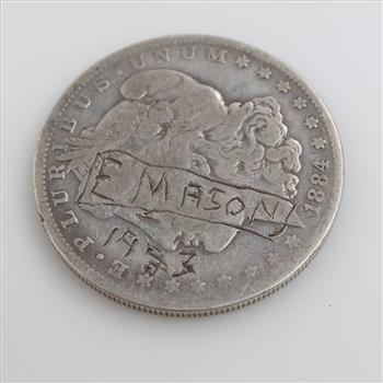 1884-S Morgan Silver Dollar