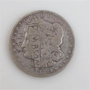 1884-S Morgan Silver Dollar