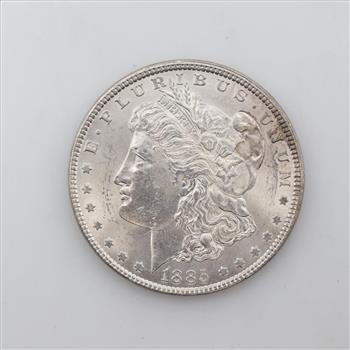 1885 Morgan Silver Dollar