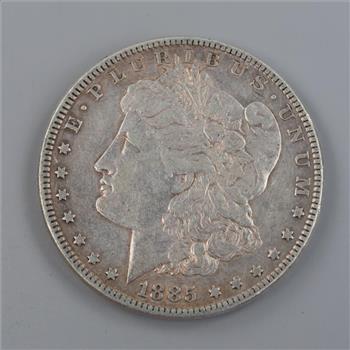 1885 Morgan Silver Dollar
