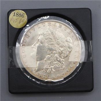 1886 Morgan Silver Dollar