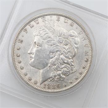 1886 Morgan Silver Dollar