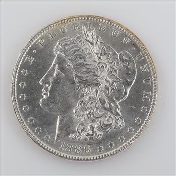1886 Morgan Silver Dollar