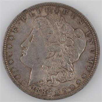 1886 US Morgan Silver Dollar