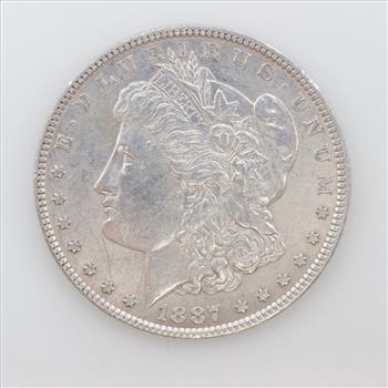 1887 Morgan Silver Dollar