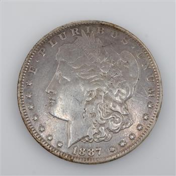 1887 Morgan Silver Dollar