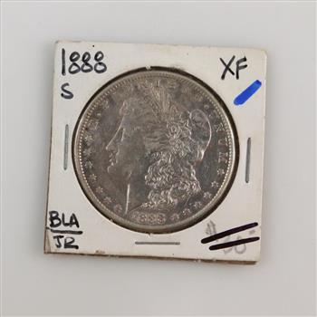 1888-S US Morgan Silver Dollar