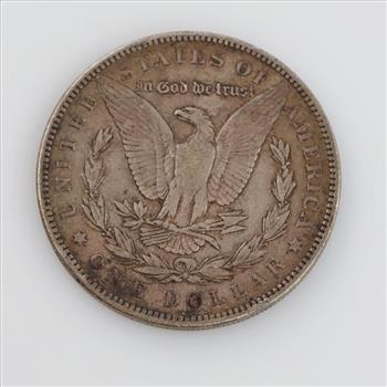 1890 US Morgan Silver Dollar