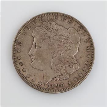 1890 US Morgan Silver Dollar