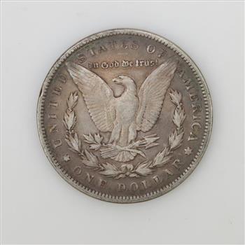 1890 US Morgan Silver Dollar
