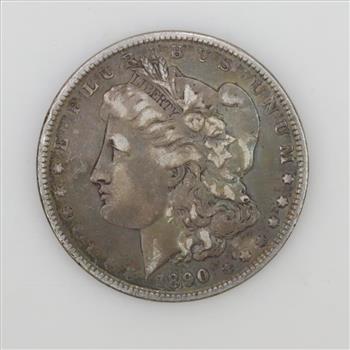 1890 US Morgan Silver Dollar