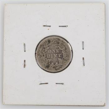 1891 US Liberty Seated Silver Dime