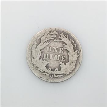1891-O Liberty Seated Silver Dime