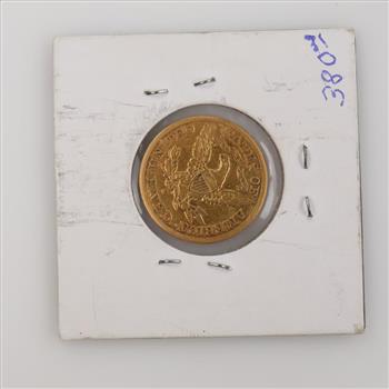 1892-S US Liberty Head $5 Gold Coin