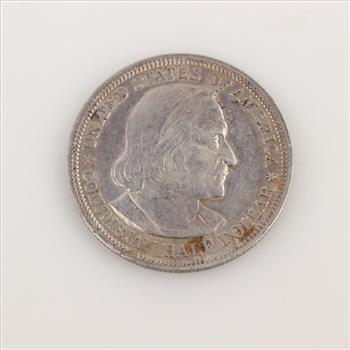 1893 Columbian Exposition Commemorative Silver Half Dollar