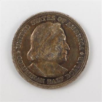 1893 Columbian Silver Half Dollar