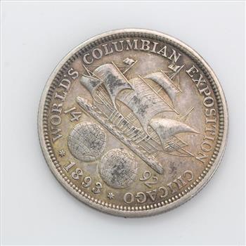 1893 Silver Columbus Commemorative Half Dollar