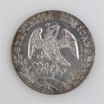 1894 Mexican Republic Silver 8 Reales