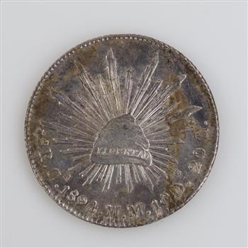 1894 Mexican Republic Silver 8 Reales
