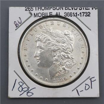 1896 Morgan Silver Dollar