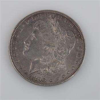 1896 US Morgan Silver Dollar
