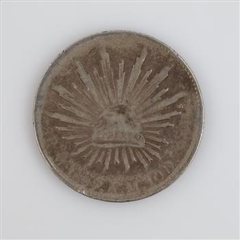 1897 Mexican 8 Reales Silver Coin