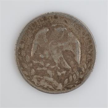 1897 Mexican 8 Reales Silver Coin