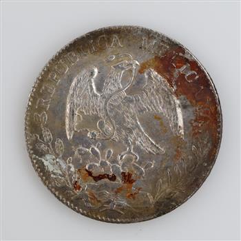 1897 Mexican Republic Silver 8 Reales