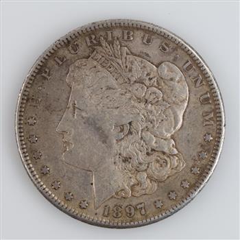 1897-S Morgan Silver Dollar
