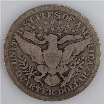 1899 Barber Silver Quarter