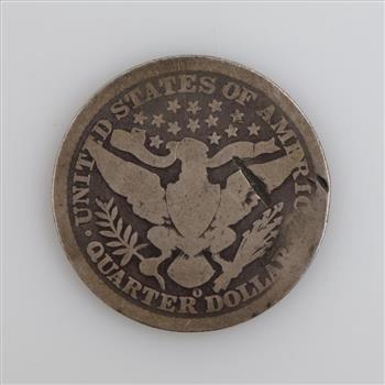 1899-O Barber Silver Quarter