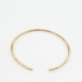 18k Gold Diamond Cuff Bracelet