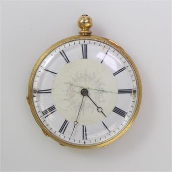 18k Gold Pocket Watch