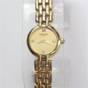 18k Gold Raymond Weil Watch