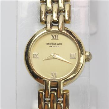 18k Gold Raymond Weil Watch