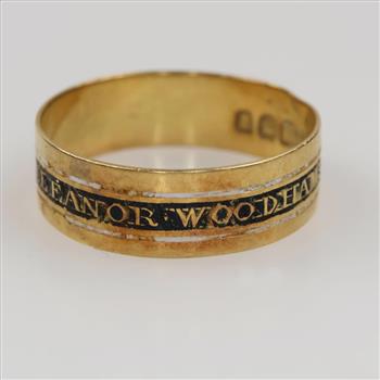 18kt Gold Band