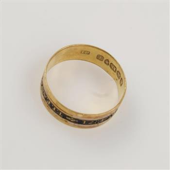 18kt Gold Band