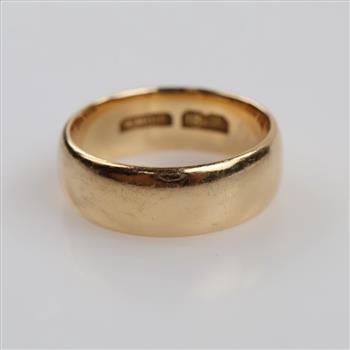 18kt Gold Band