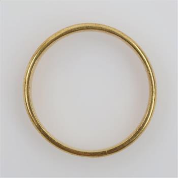18kt Gold Band
