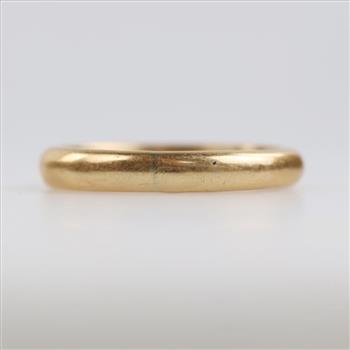18kt Gold Band