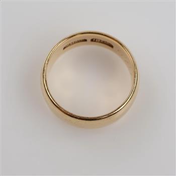 18kt Gold Band