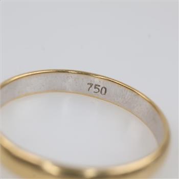 18kt Gold Band
