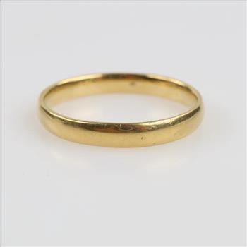 18kt Gold Band